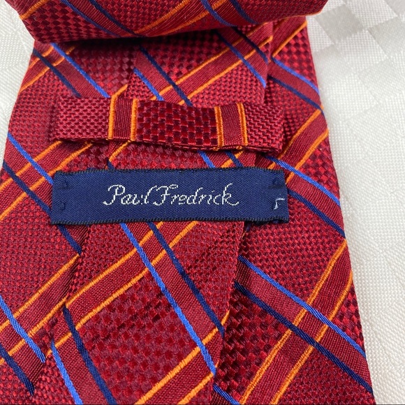 Paul Fredrick Silk Tie - Picture 4 of 4
